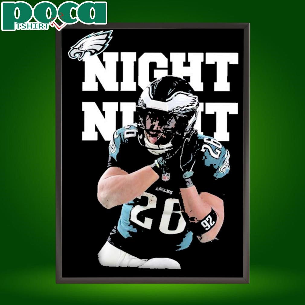 Saquon Barkley Night Night Celebration Touchdown 2024 NFC Champions Unisex T-Shirt