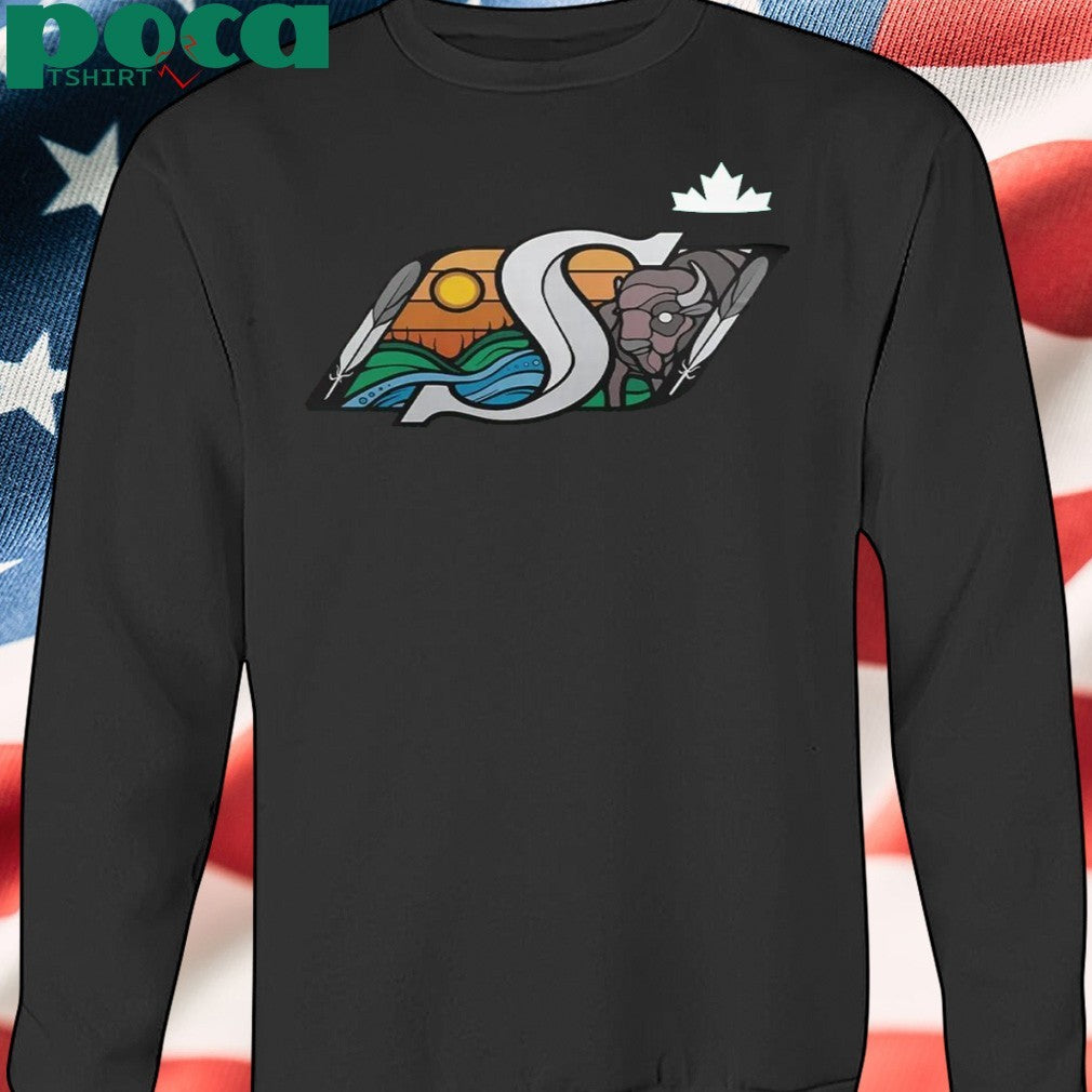 Saskatchewan Roughriders 2025 Indigenous Heritage T-Shirt