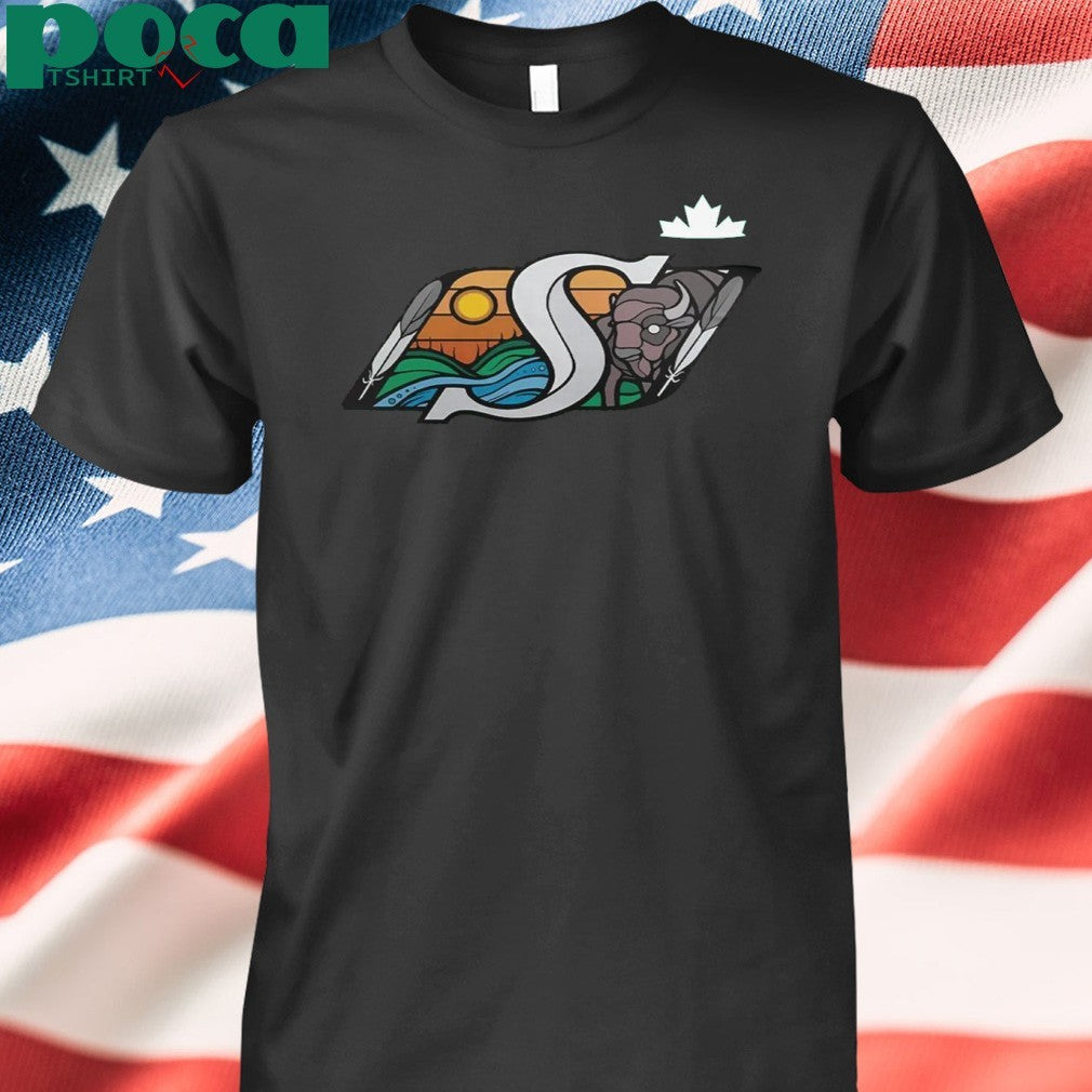 Saskatchewan Roughriders 2025 Indigenous Heritage T-Shirt