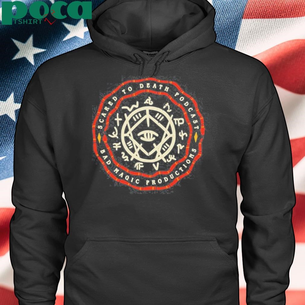 Scared To Death Podcast Snake Badge Shirt
