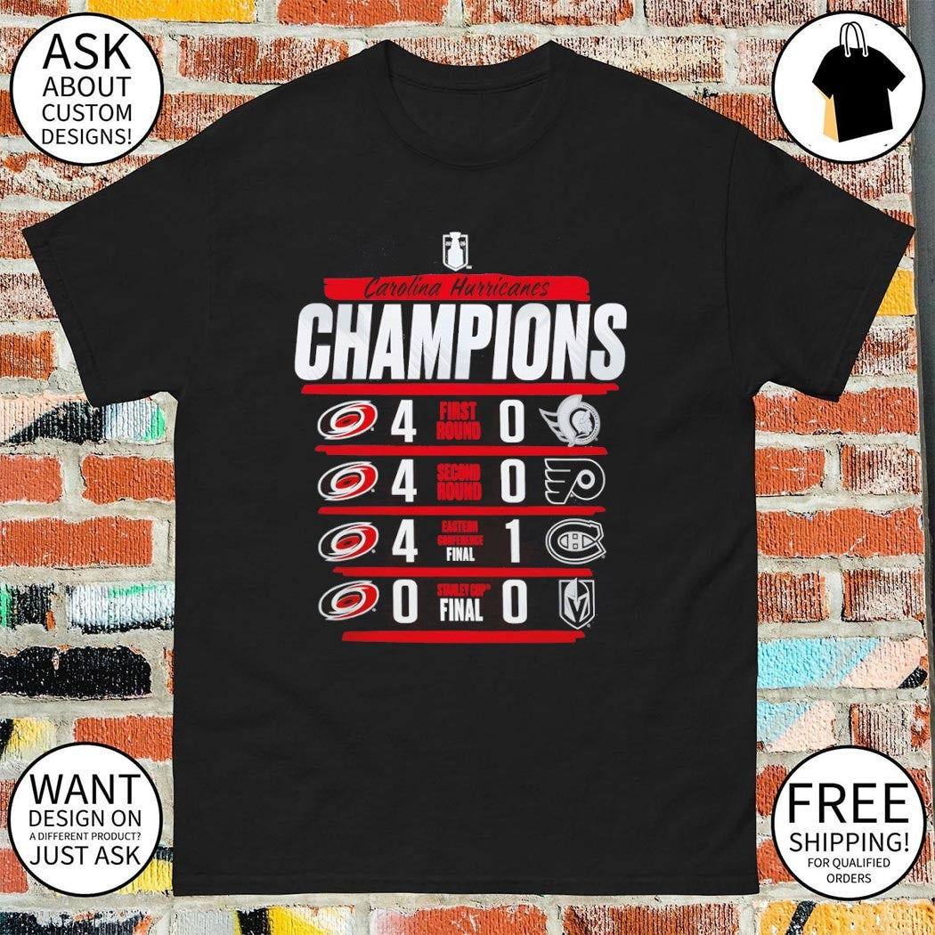 Schedule Carolina Hurricanes Hockey NHL 2026 Stanley Cup Champions Limited Edition shirt