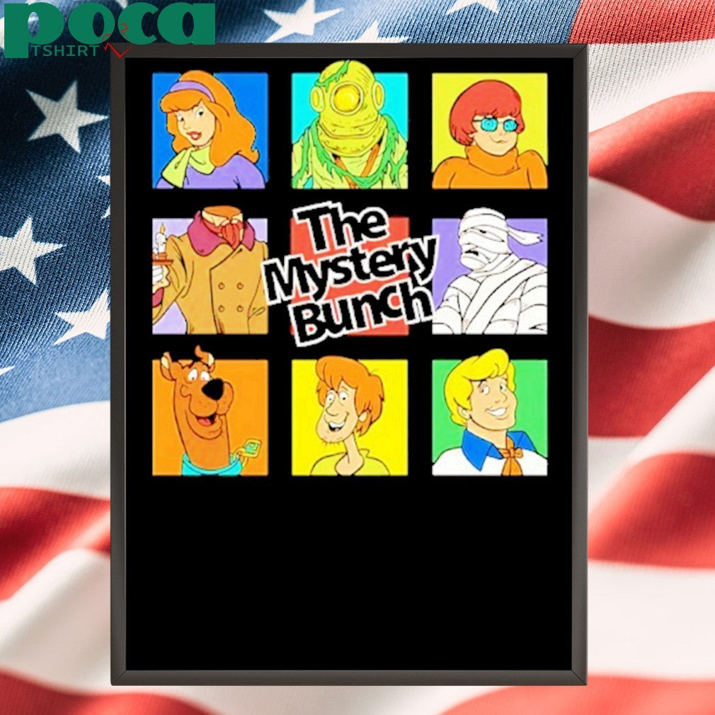 Scooby Doo X The Brady Bunch The Mystery Bunch Shirt