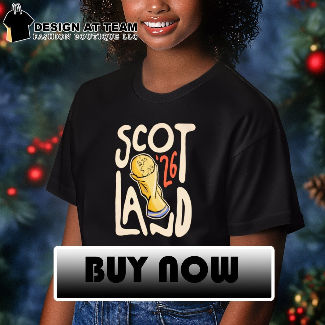 Scotland FC World Cup 2026 vintage shirt