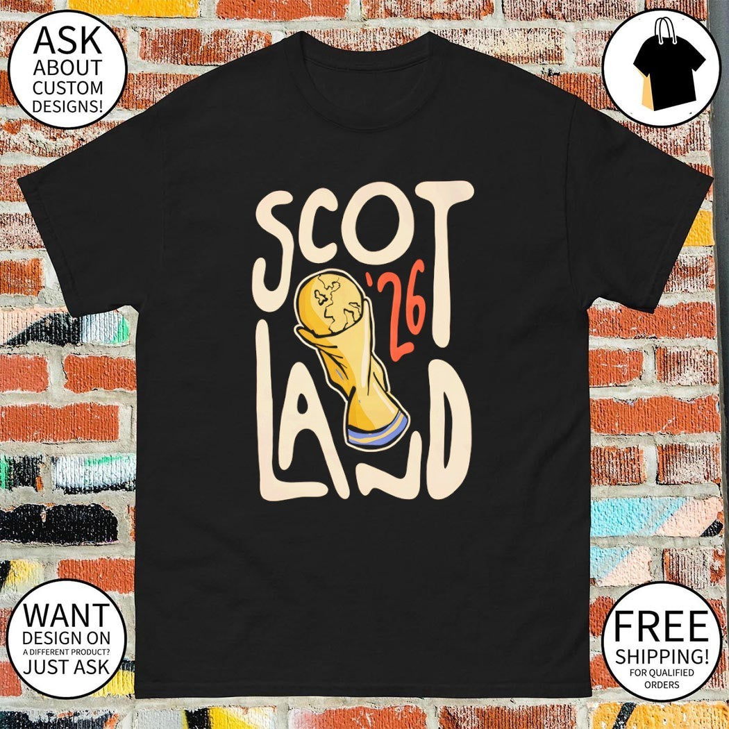 Scotland FC World Cup 2026 vintage shirt