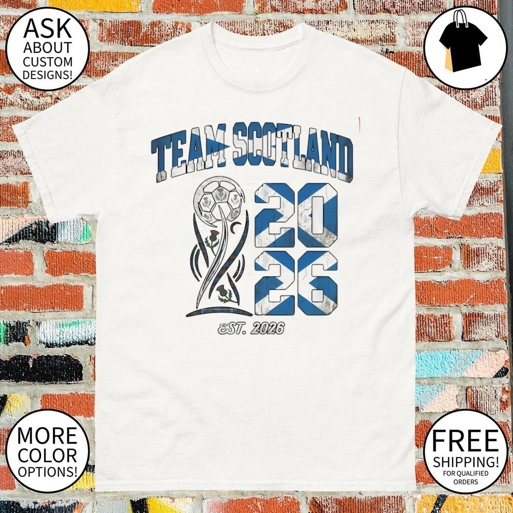 Scotland Soccer Team 2026 thistle sports design established shirt