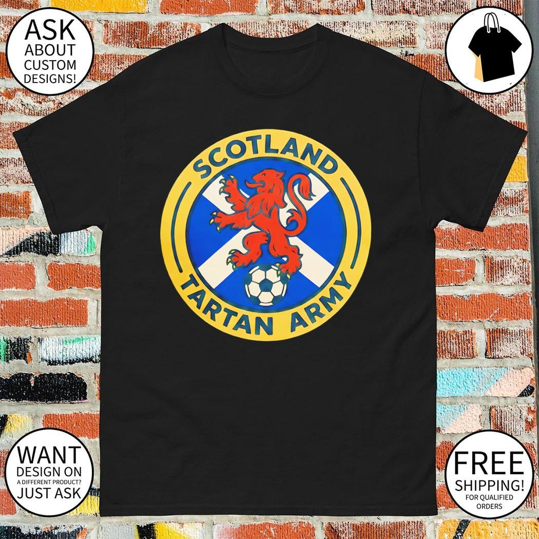 Scotland Tartan Army Scotland On Tour USA 2026 shirt