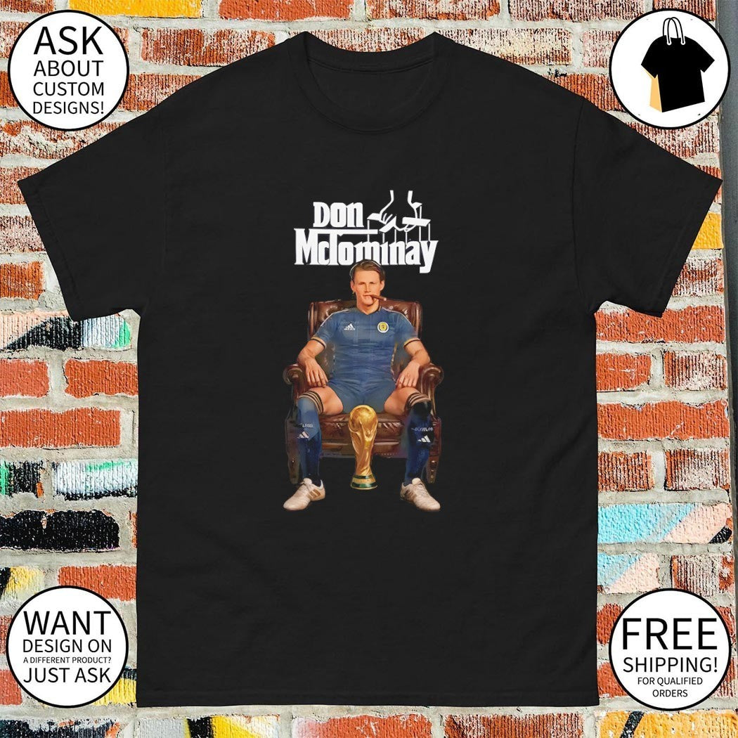 Scotland World Cup Don Scott McTominay 2026 The Godfather shirt