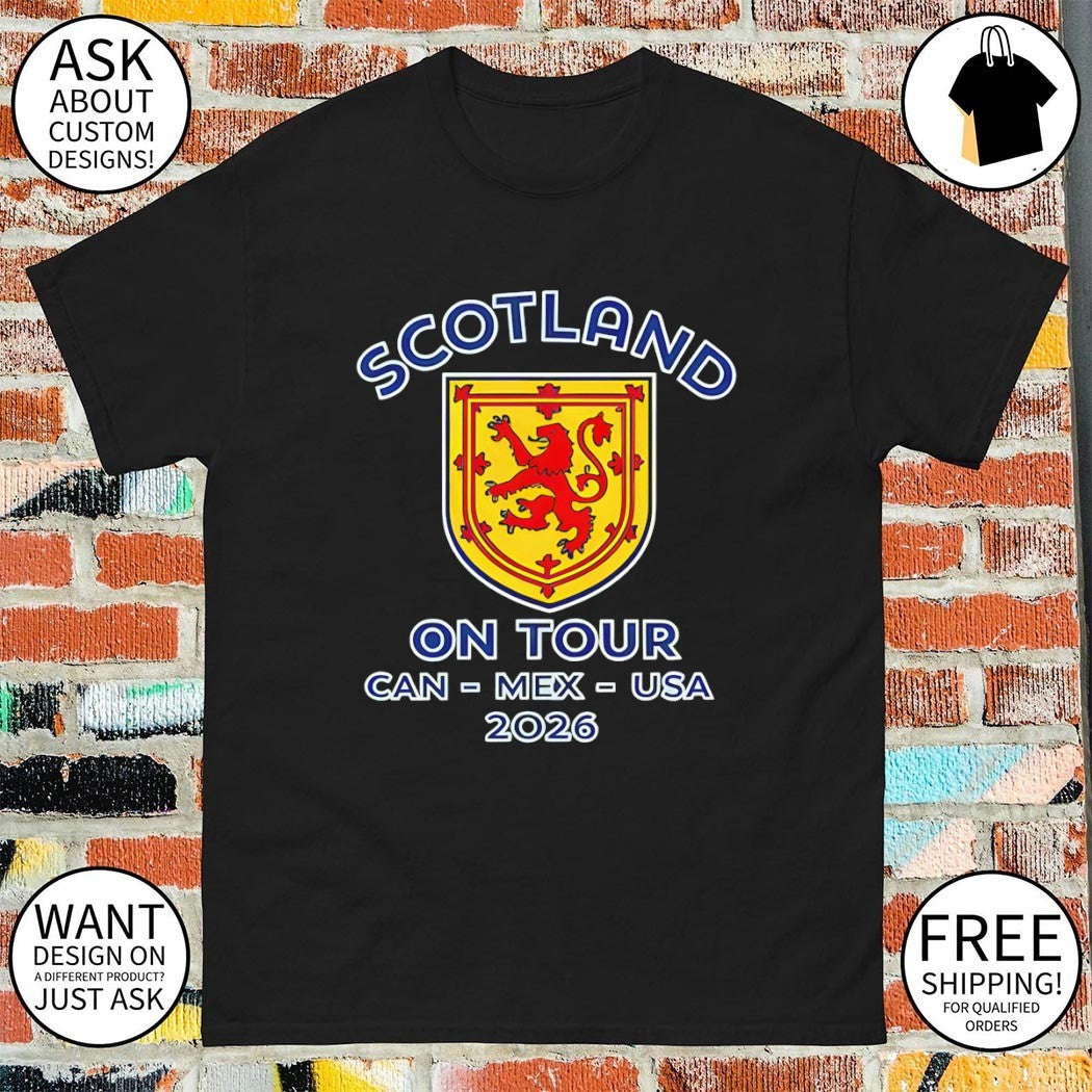Scotland World Cup Football on Tour Can Mex USA 2026 shirt
