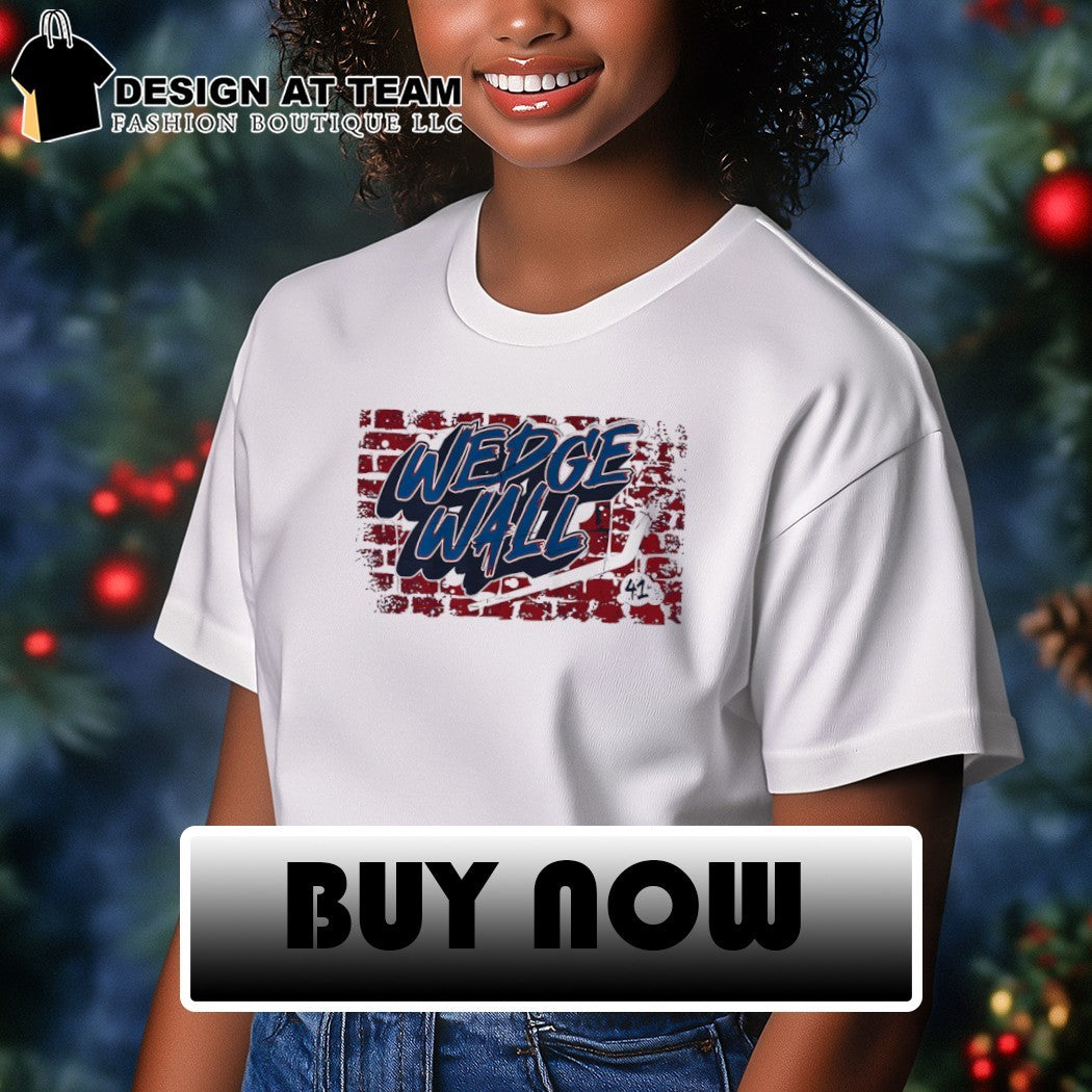 Scott Wedgewood Colorado Avalanche Hockey Wedge Wall graffiti shirt