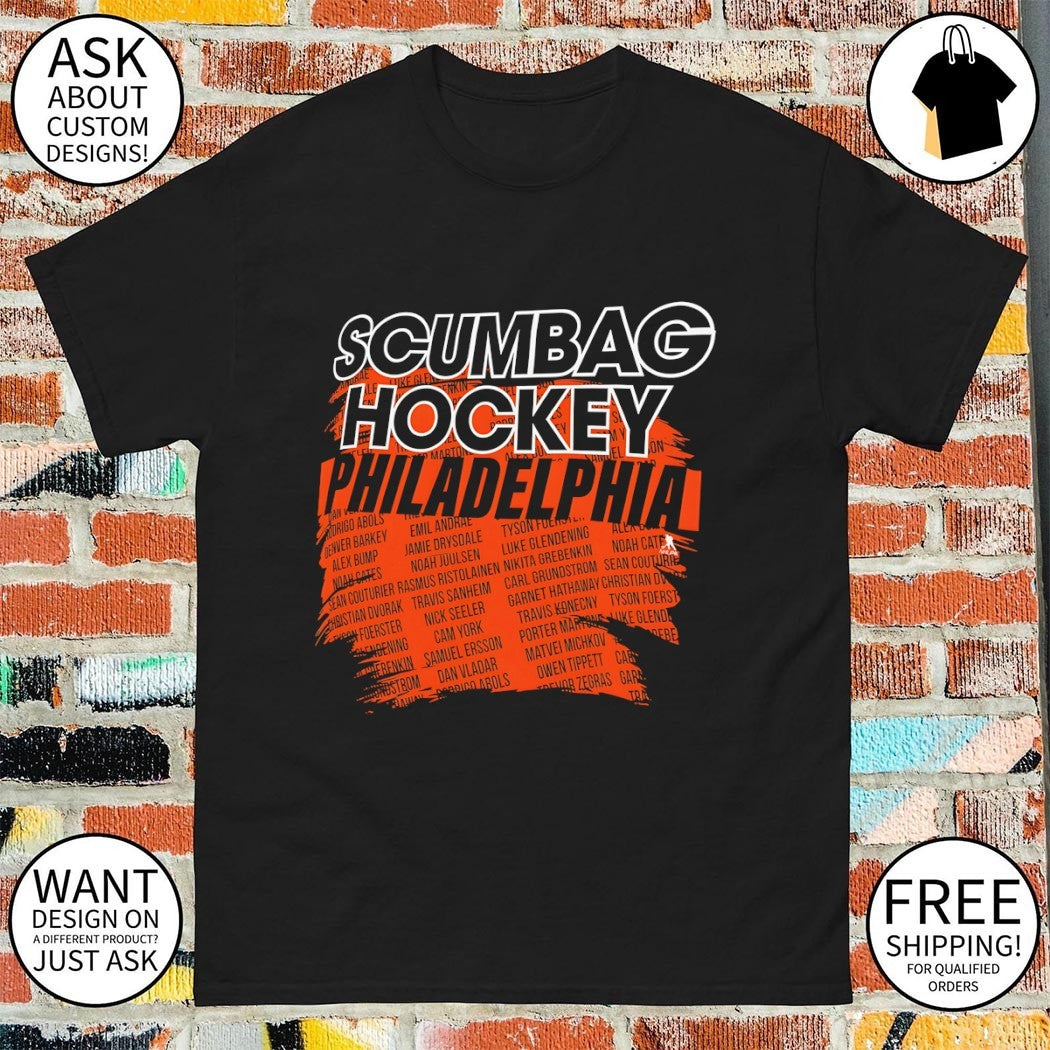 Scumbad Hockey Philadelphia Flyers name shirt