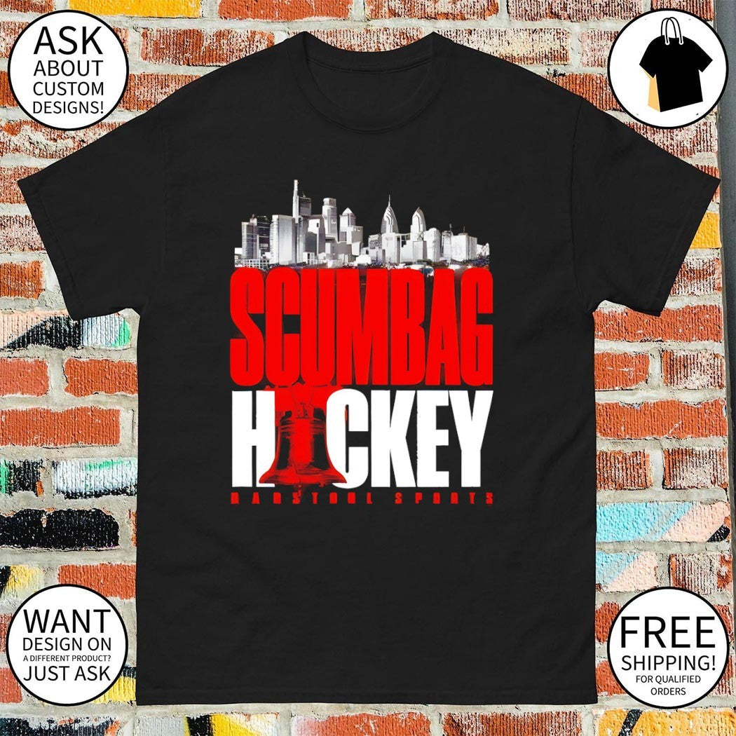 Scumbag Hockey City Skyline Barstool Sports Philadelphia Flyers 2026 shirt