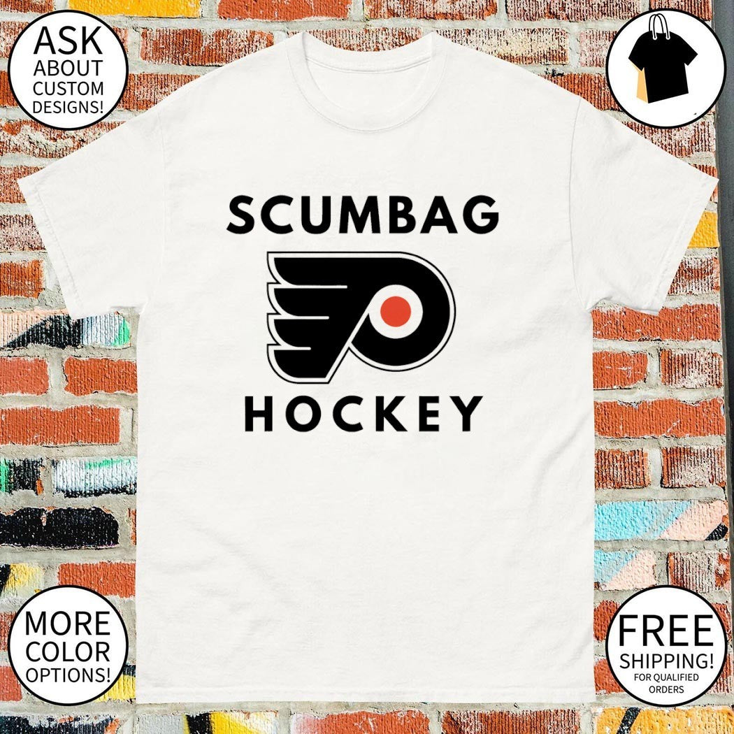 Scumbag Hockey Philadelphia Flyers Hockey NHL 2026 logo shirt