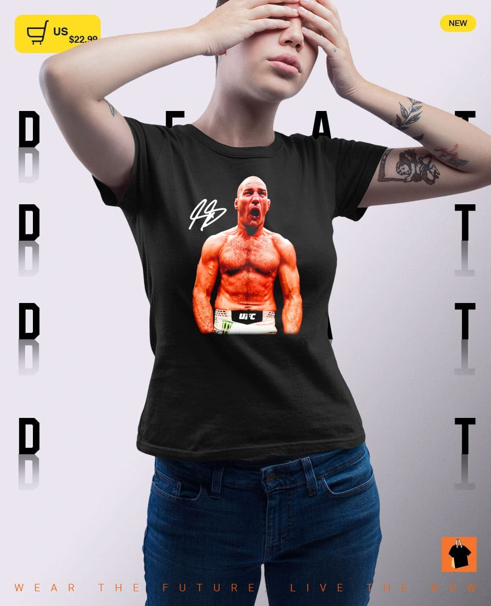 Sean Strickland Underdog signature shirt