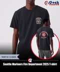 Seattle Mariners Fire Department 2025 T-shirt