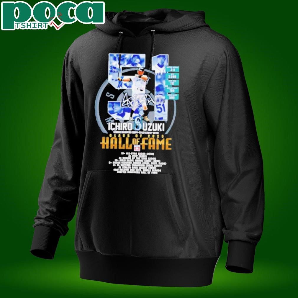 Seattle Mariners Ichiro Suzuki Class of 2025 Hall of Fame Baseball Signature shirt