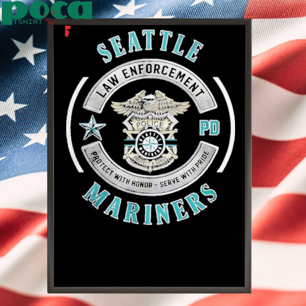 Seattle Mariners Law Enforcement 2025 shirt