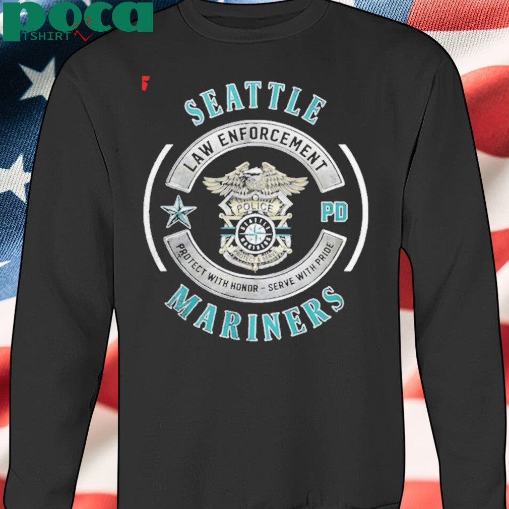 Seattle Mariners Law Enforcement 2025 shirt