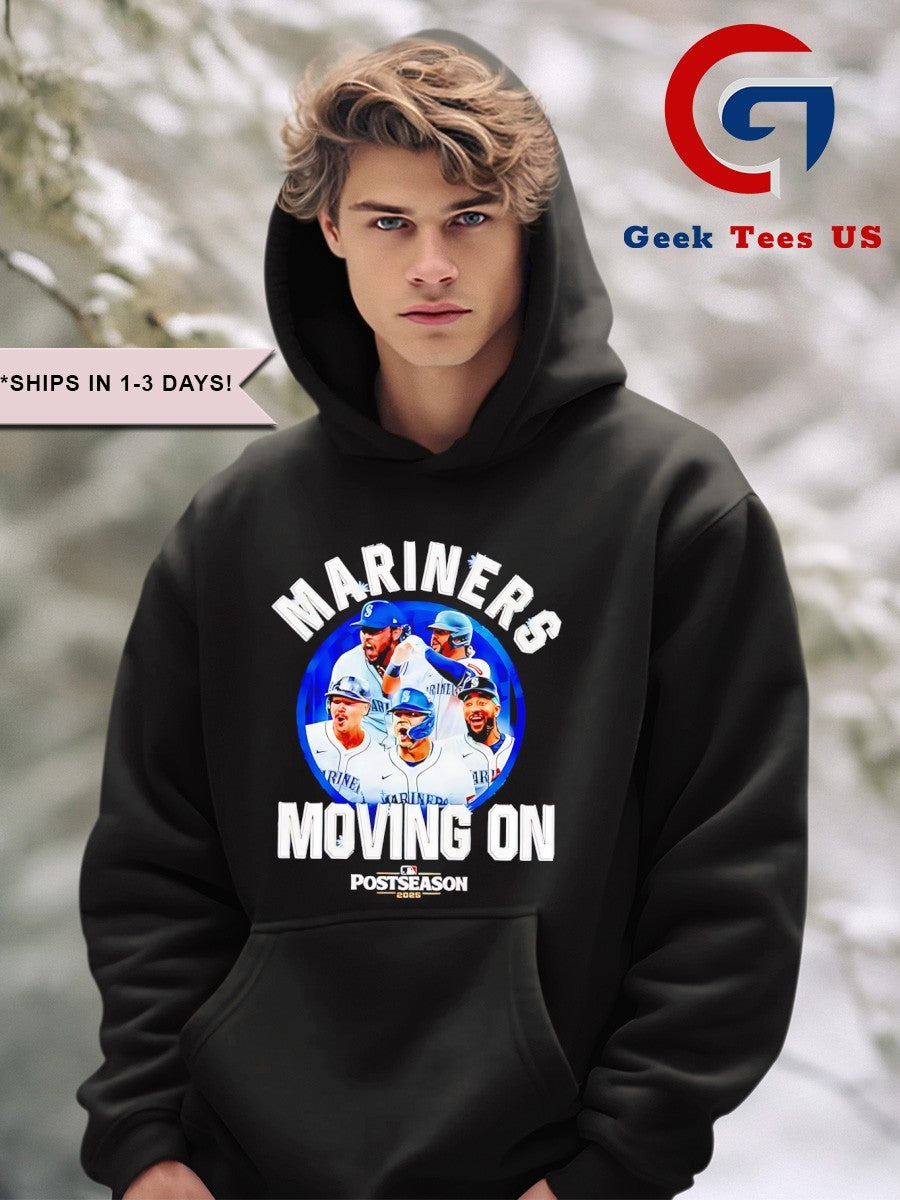 Seattle Mariners MLB moving on 2025 Postseason shirt