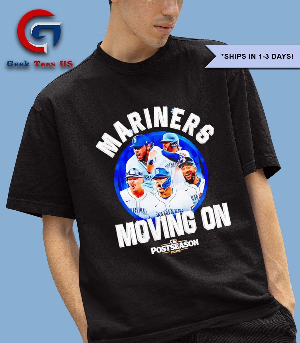 Seattle Mariners MLB moving on 2025 Postseason shirt