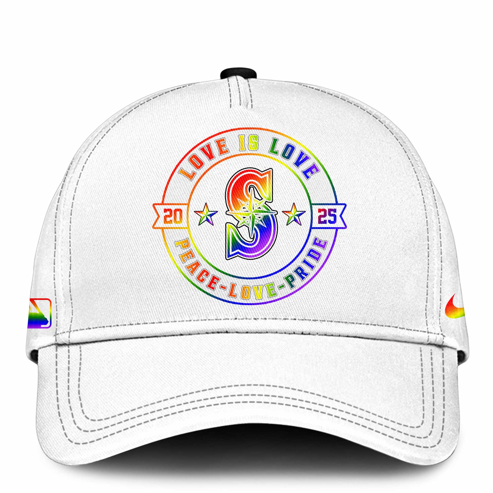 Seattle Mariners Happy Pride Month Baseball Jersey