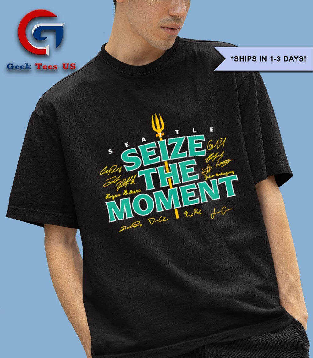 Seattle Mariners Seize the Moment signature 2025 shirt