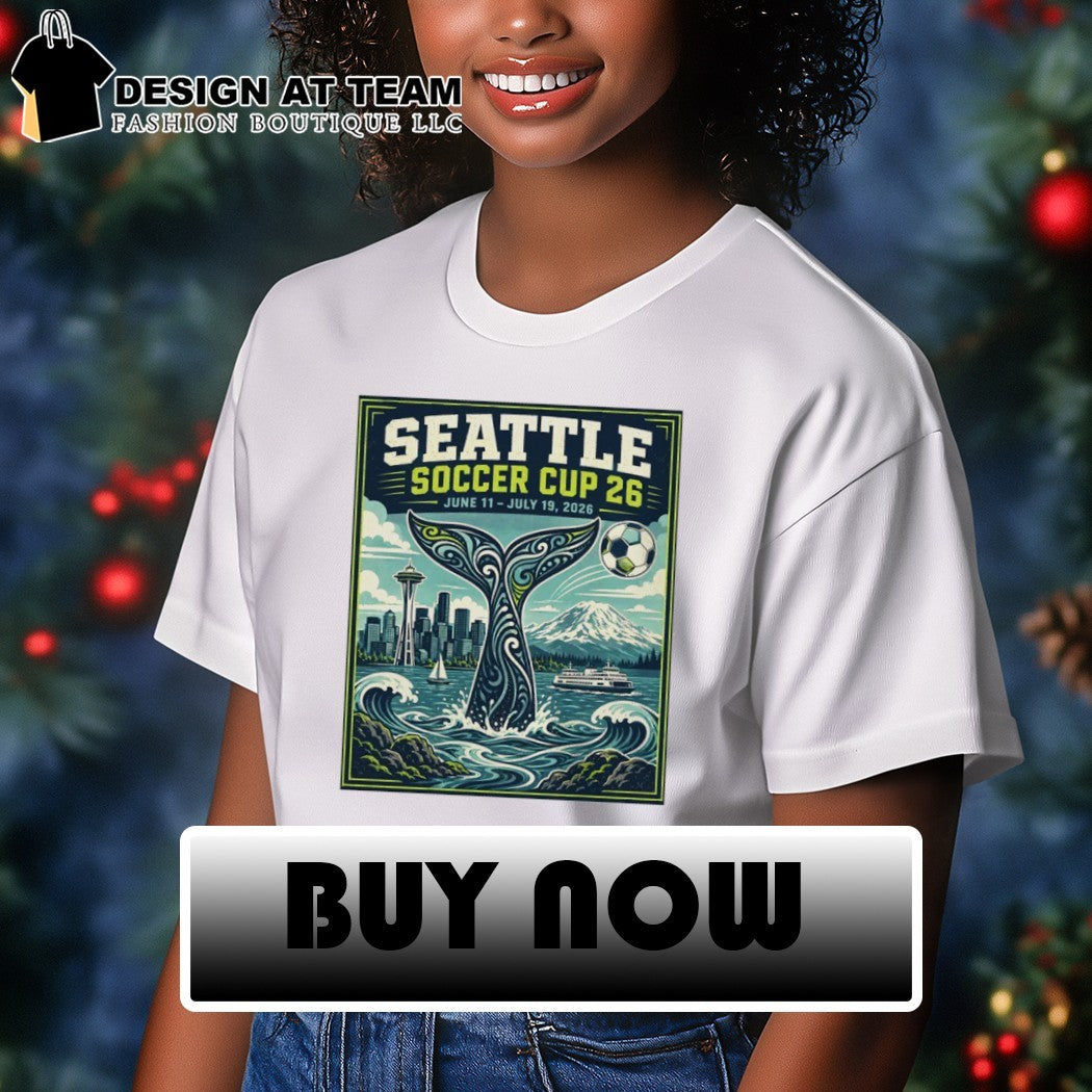 Seattle Soccer Match Day Host City Seattle Soccer Cup 26 shirt