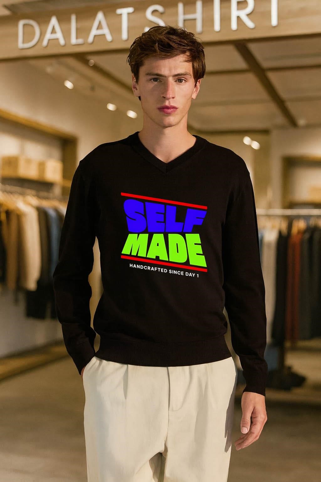 Self Made Handcrafted Since Day 1 Streetwear shirt