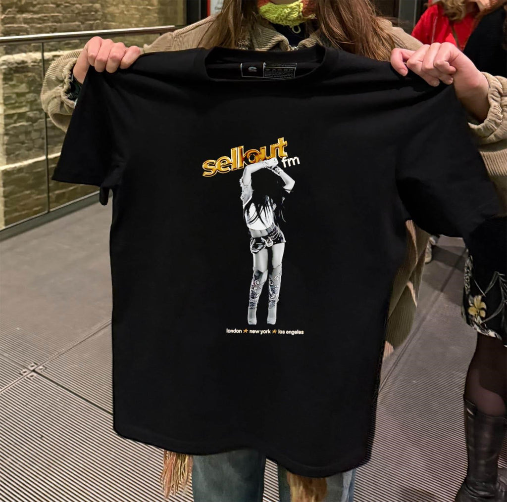 Sellout FM London New York Los Angeles Dancing Woman shirt
