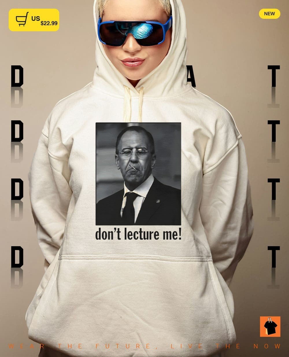 Sergey Viktorovich Lavrov don’t lecture me photo vintage shirt