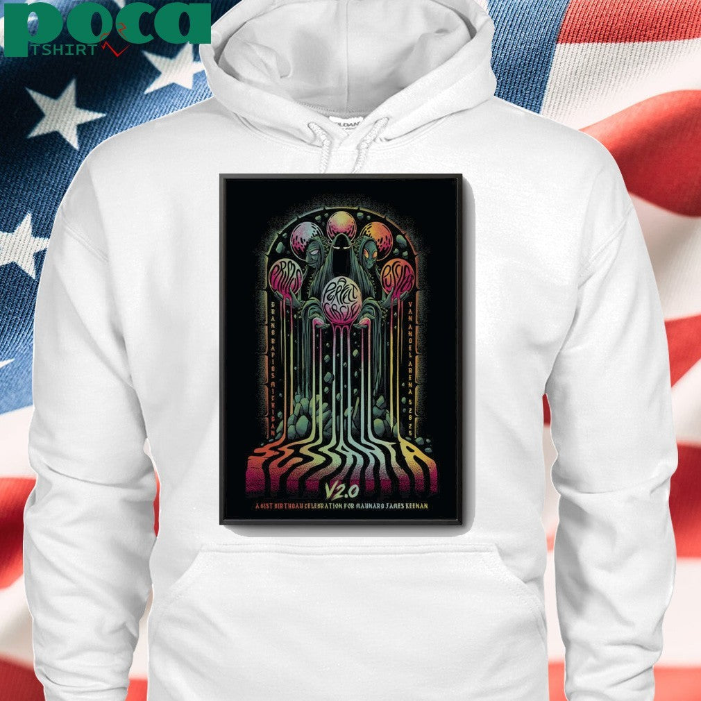Sessanta Tour May 28 2025 Grand Rapids, MI Poster shirt