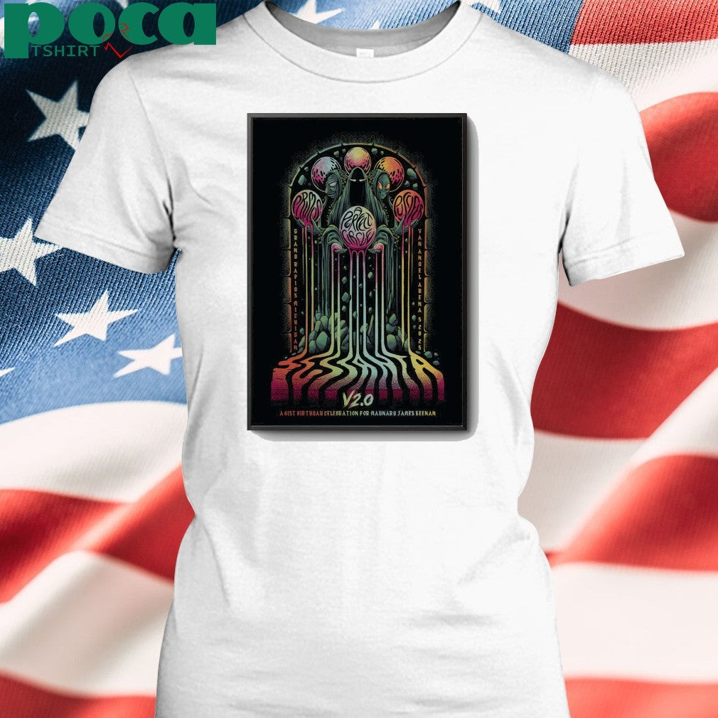 Sessanta Tour May 28 2025 Grand Rapids, MI Poster shirt