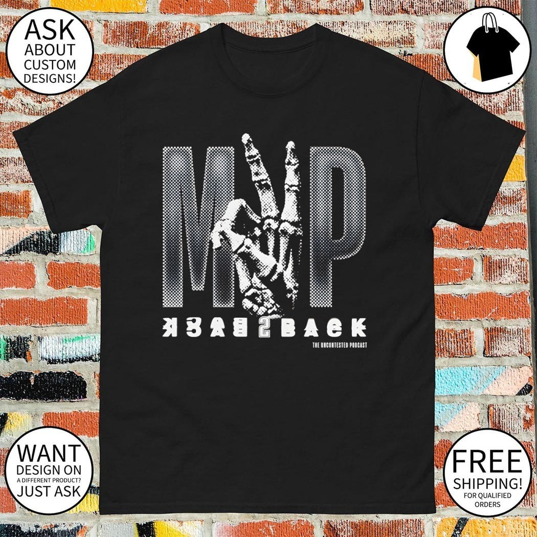 Shai Gilgeous-Alexander MVP Oklahoma City Thunder NBA Back 2 Back shirt