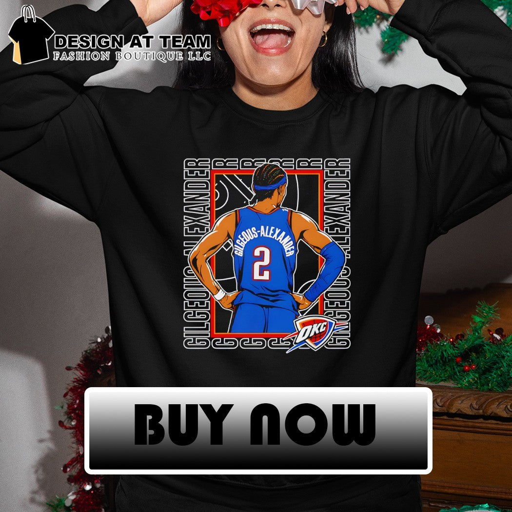 Shai Gilgeous-Alexander OKC Thunder Basketball Player 2026 shirt