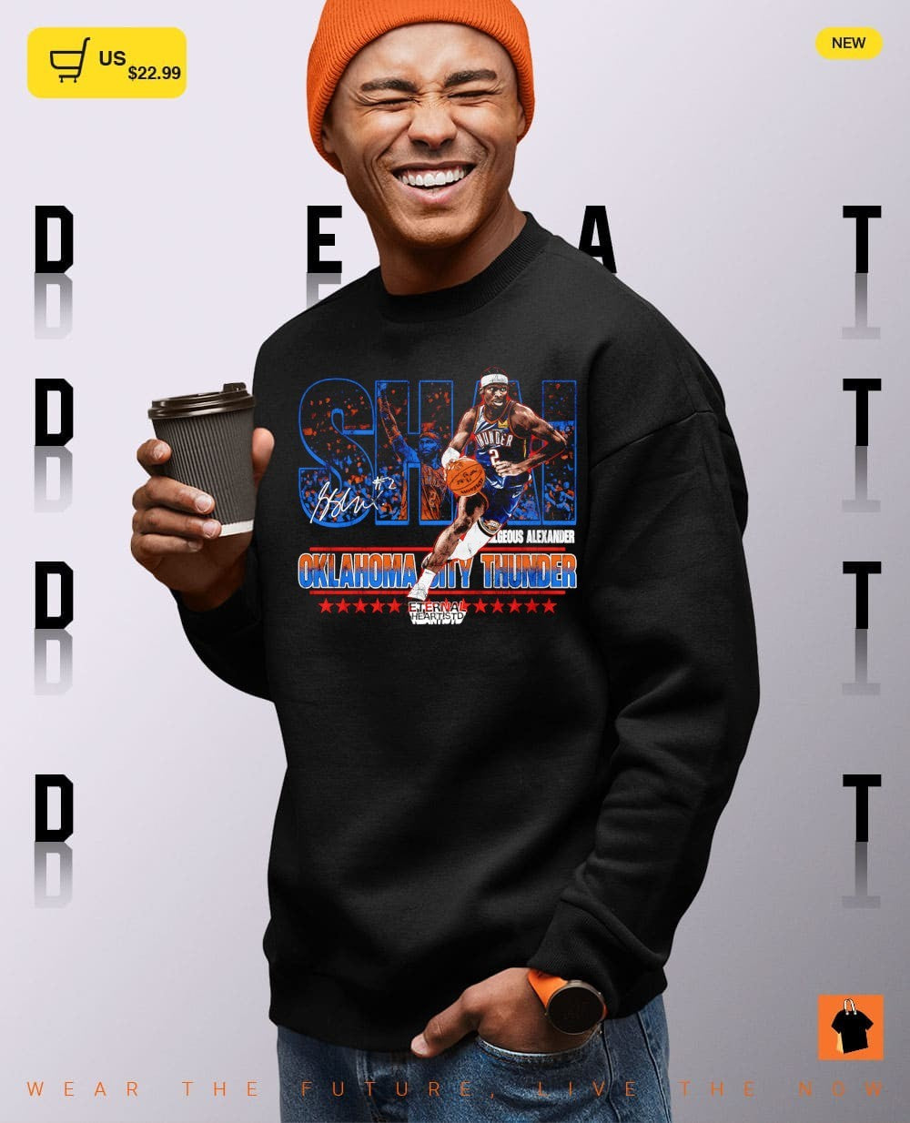 Shai Gilgeous-Alexander Oklahoma City Thunder Basketball NBA Eternal Heartists signature shirt