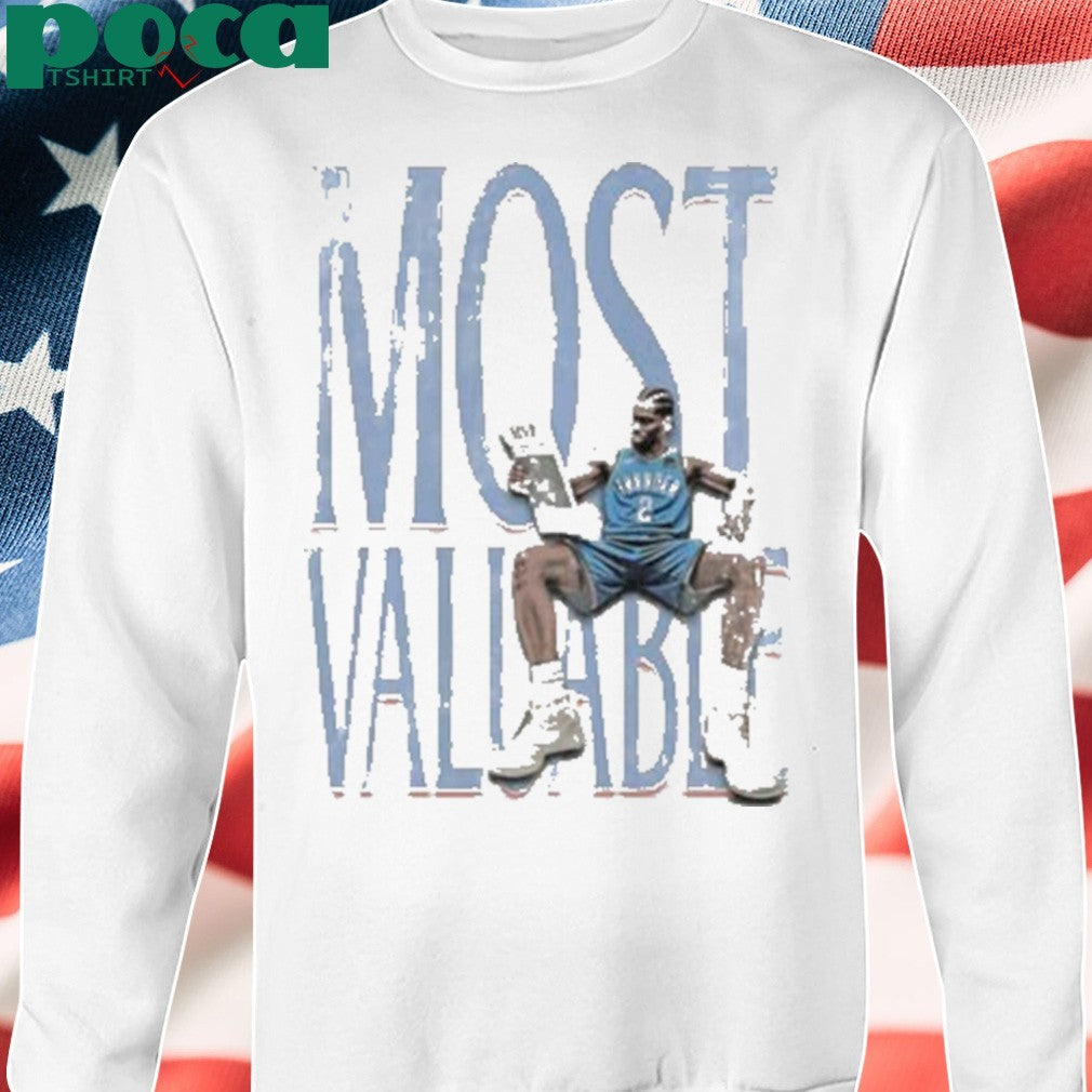 Shai Gilgeous Alexander Oklahoma City Thunder Basketball most valuable shirt