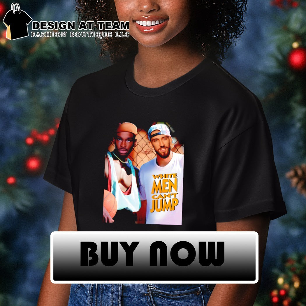 Shai Gilgeous-Alexander and Chet Holmgren OKC Thunder White Men Can’t Jump shirt