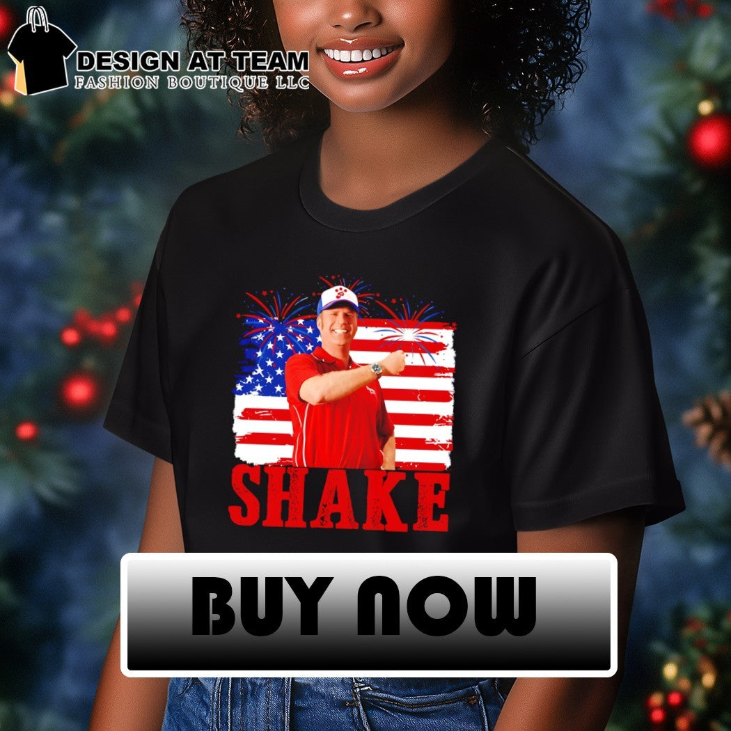 Shake 4th of July Independence Day 250th Years 2026 American flag shirt