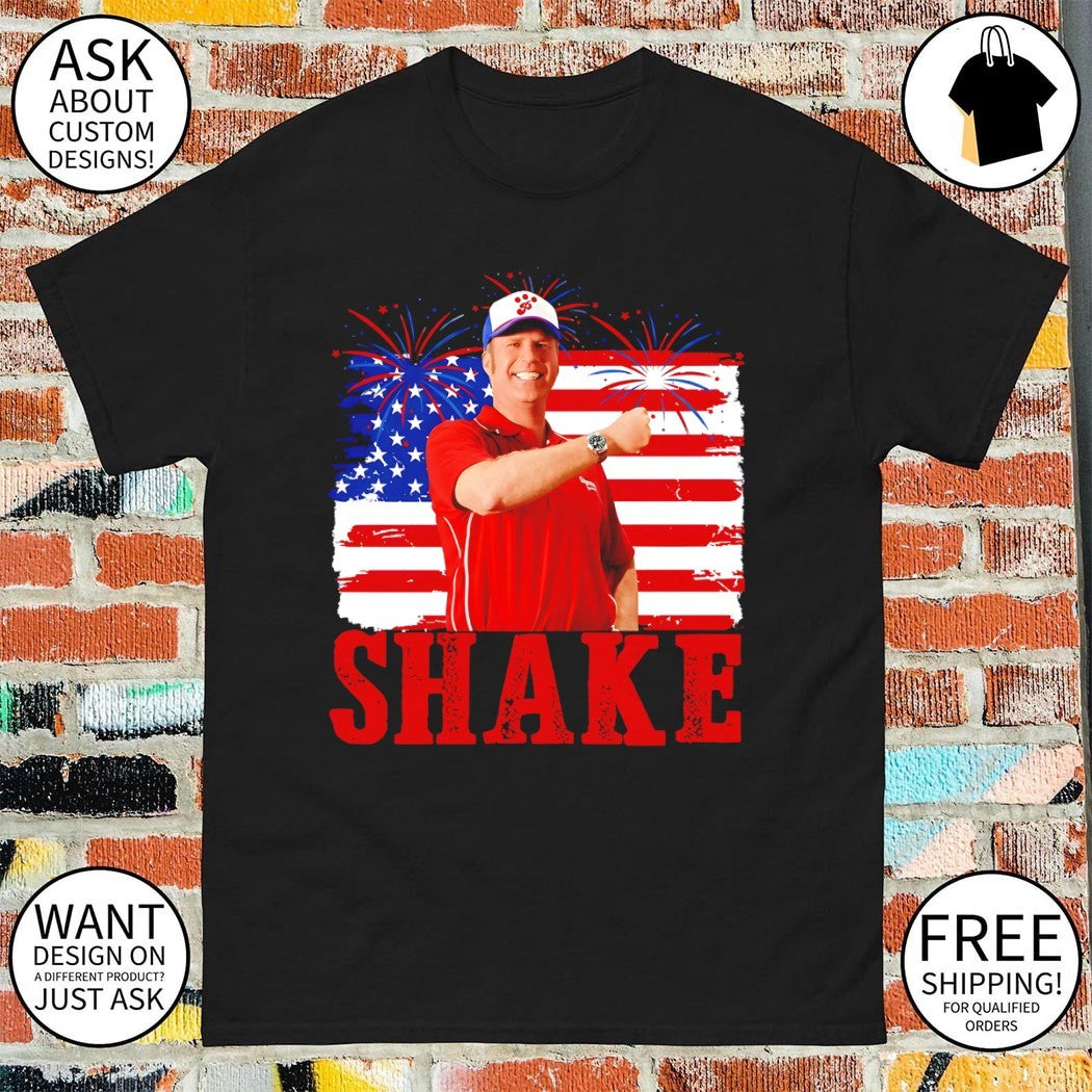 Shake 4th of July Independence Day 250th Years 2026 American flag shirt