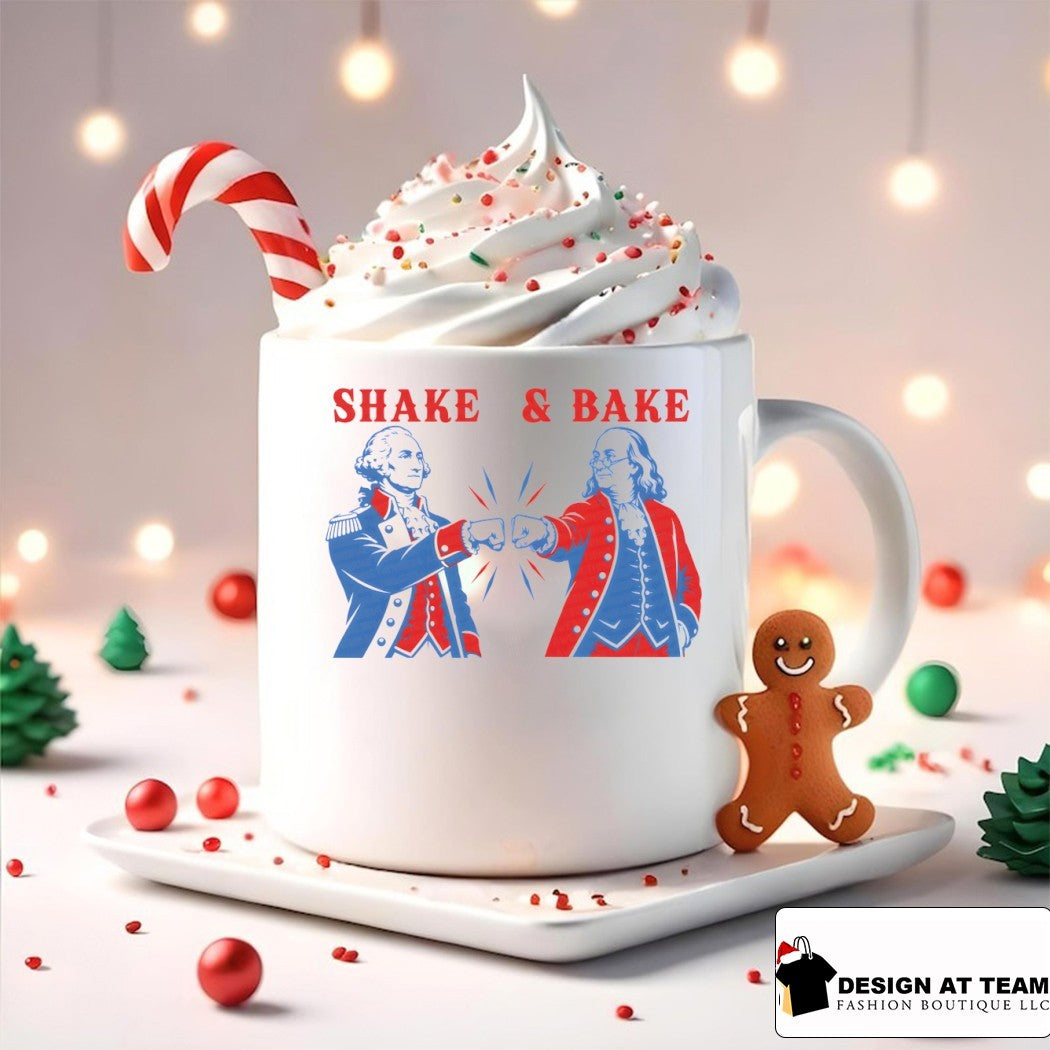 Shake and Bake American 250th 4th of July Patriotic Independence Day shirt