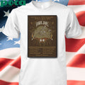 Shawn James October 2025 Tour Poster shirt