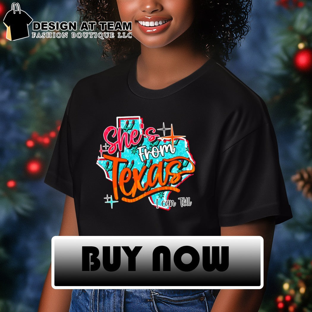 She’s From Texas I Can Tell Choosin Texas San Antonio Spurs Basketball 2026 shirt