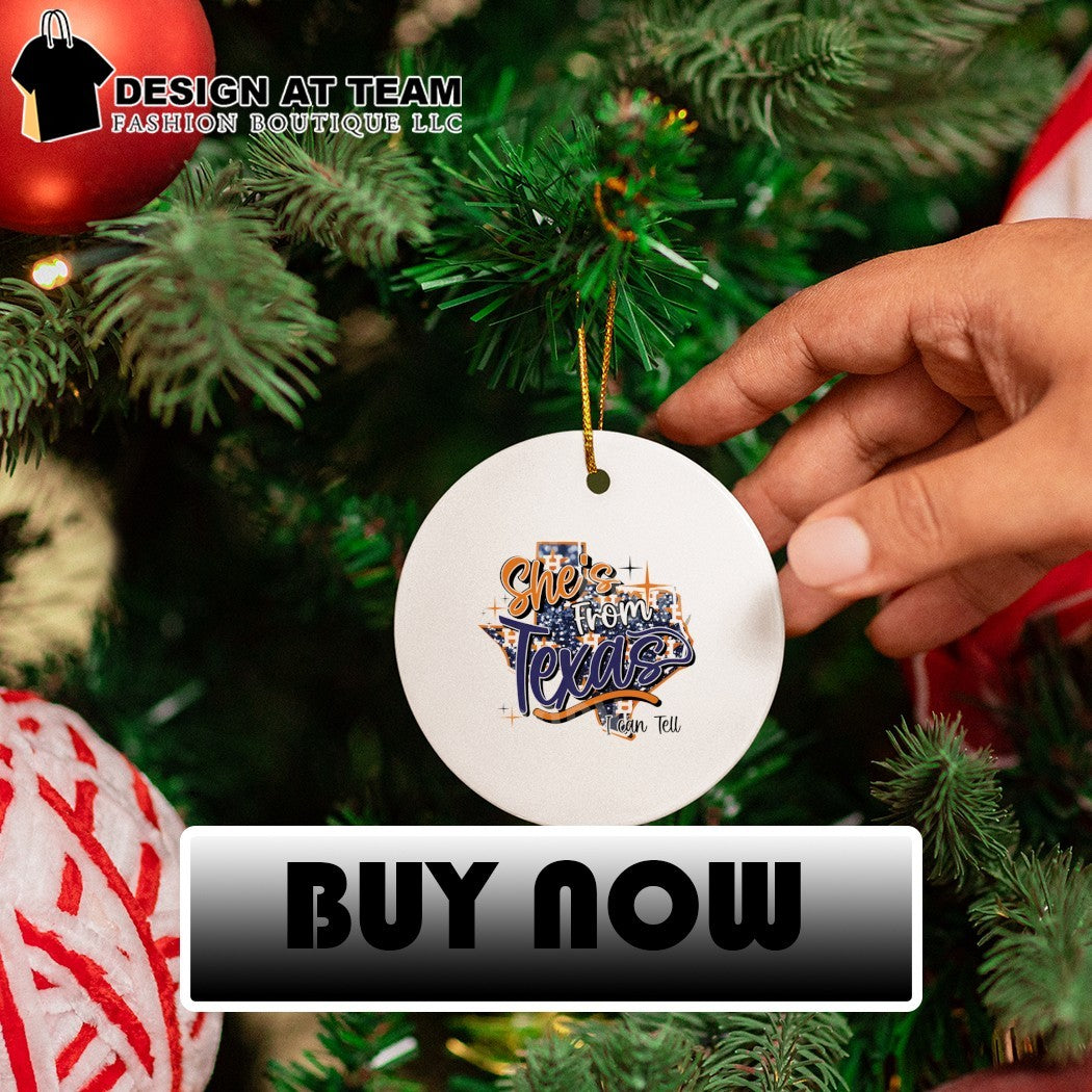 She’s From Texas I Can Tell Texas Choosin Map 2026 shirt