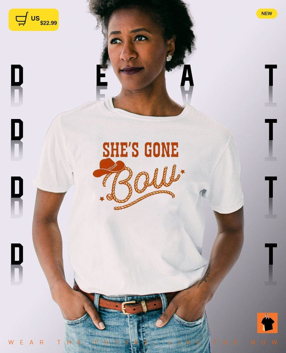She’s Gone Bow Coastal Cowboy shirt