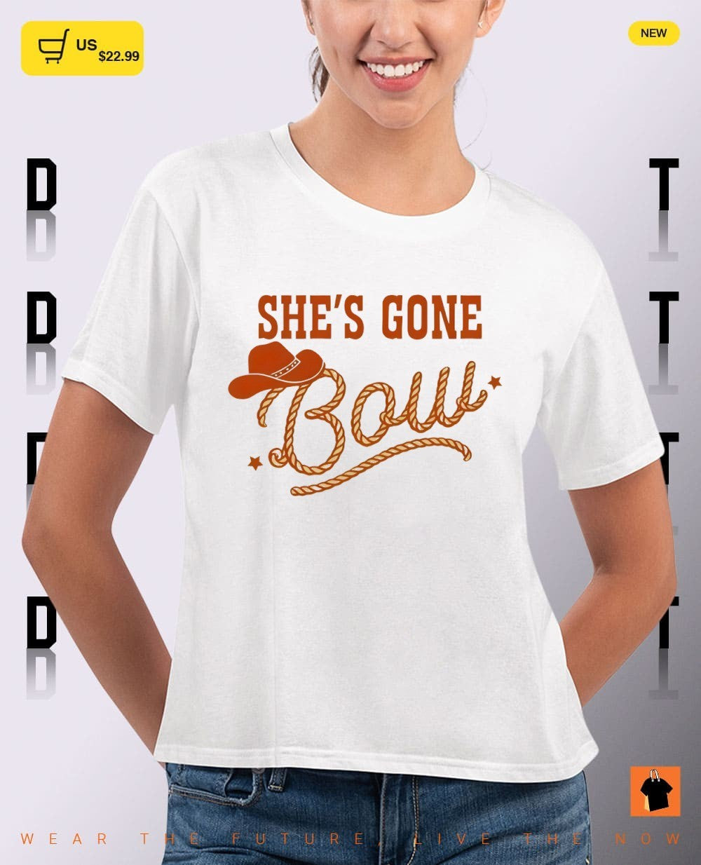 She’s Gone Bow Coastal Cowboy shirt