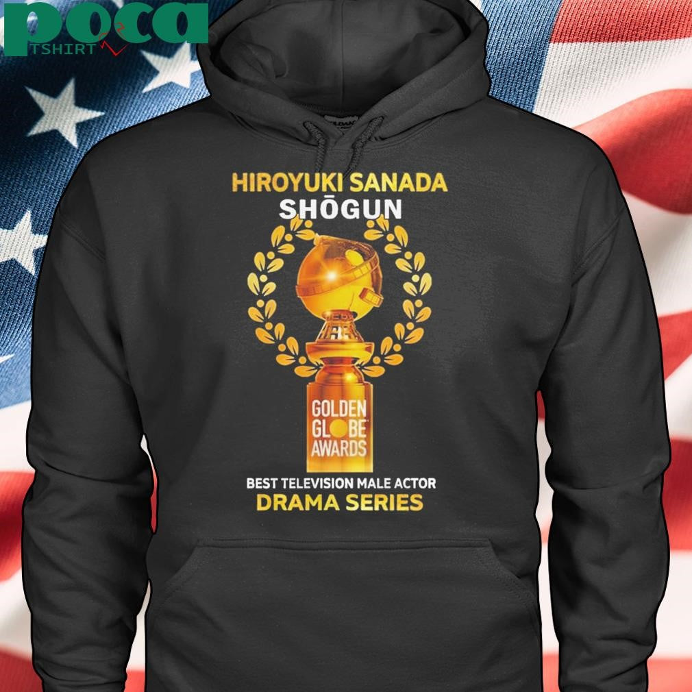 Shogun Golden Globes Best Television Male Actor Hiroyuki Sanada 2025 T-Shirt
