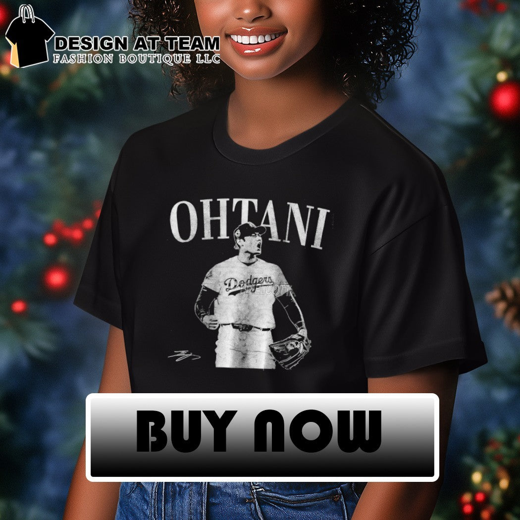 Shohei Ohtani Los Angeles Dodgers Baseball Game Day signature shirt