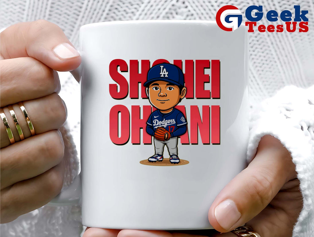 Shohei Ohtani Los Angeles Dodgers MLB chibi shirt