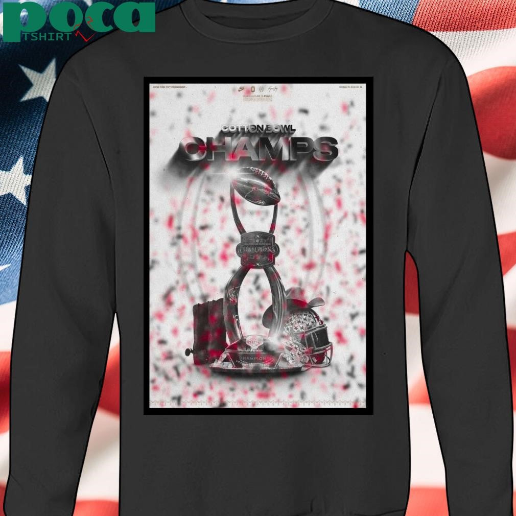 Show Poster Ohio State Football Buckeyes Are Cotton Bowl Champions 2025 T-Shirt