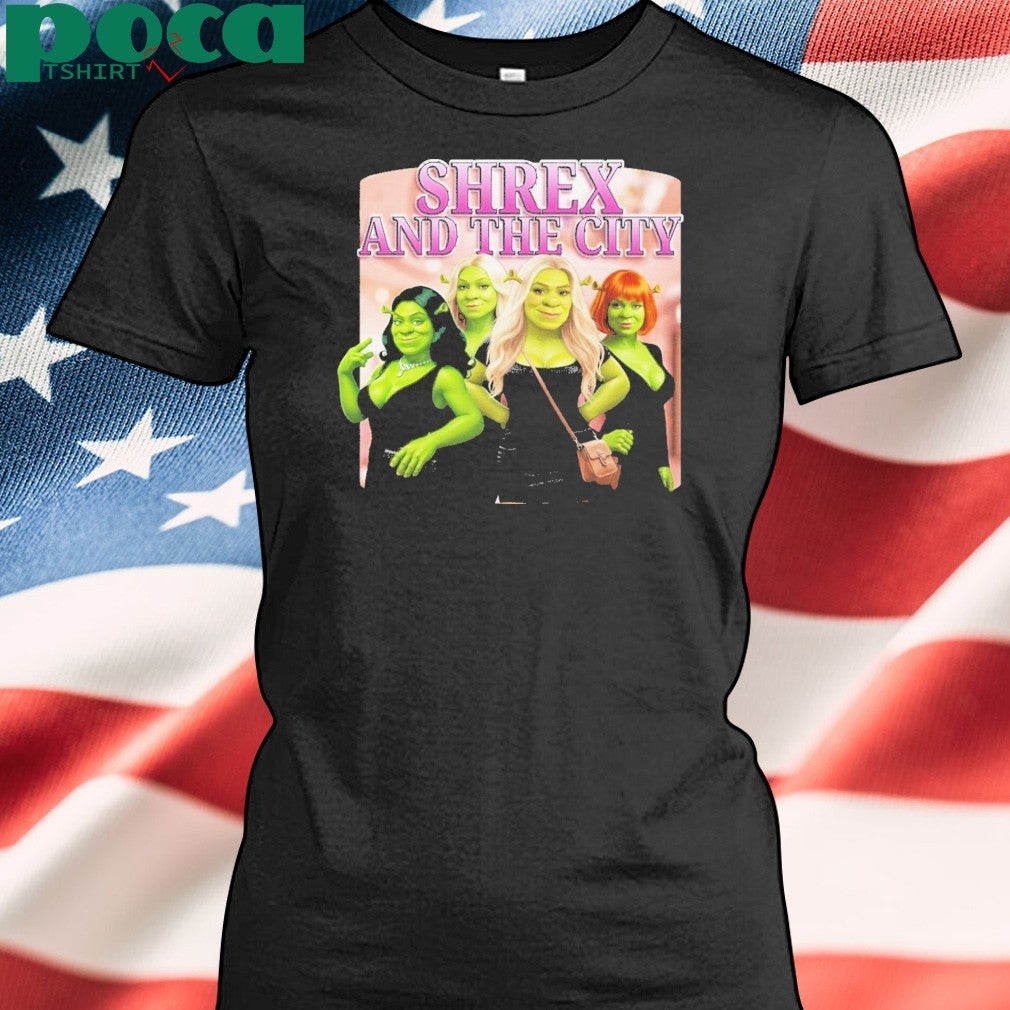 Shrek and the city shirt