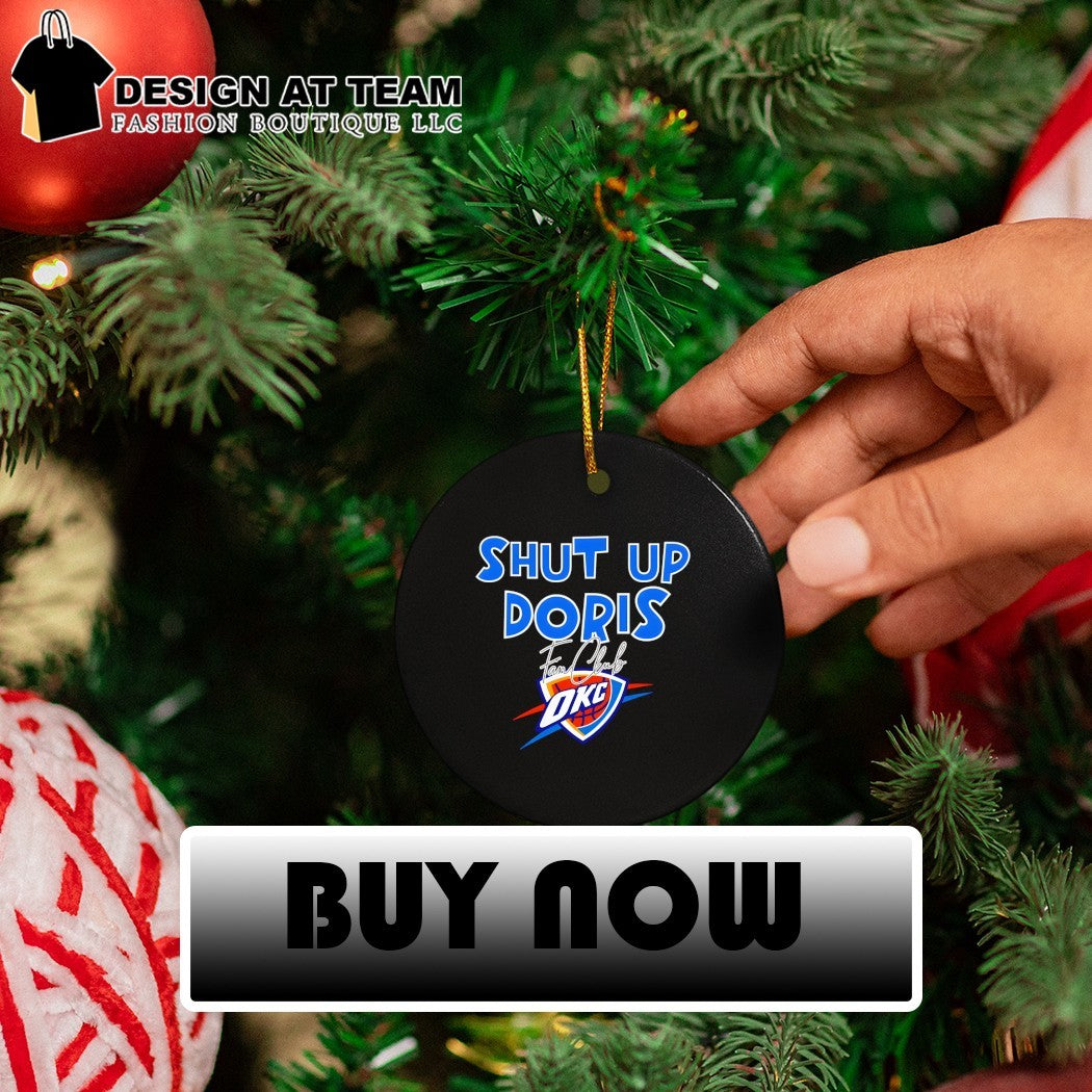 Shut Up Doris Fan Club Oklahoma City Thunder Basketball logo 2026 shirt